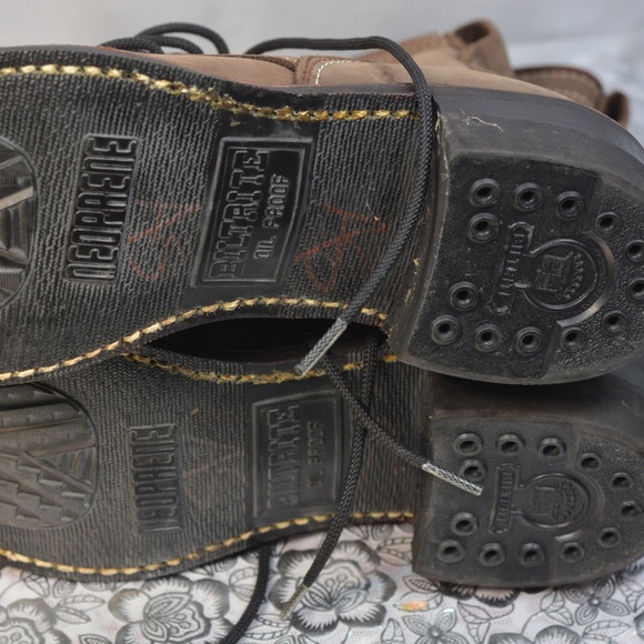 DAYTON SUEDE LEATHER ///WESTERN BOOTS NEW SZ 8.5 MADE IN CANADA! - Picture 4 of 7